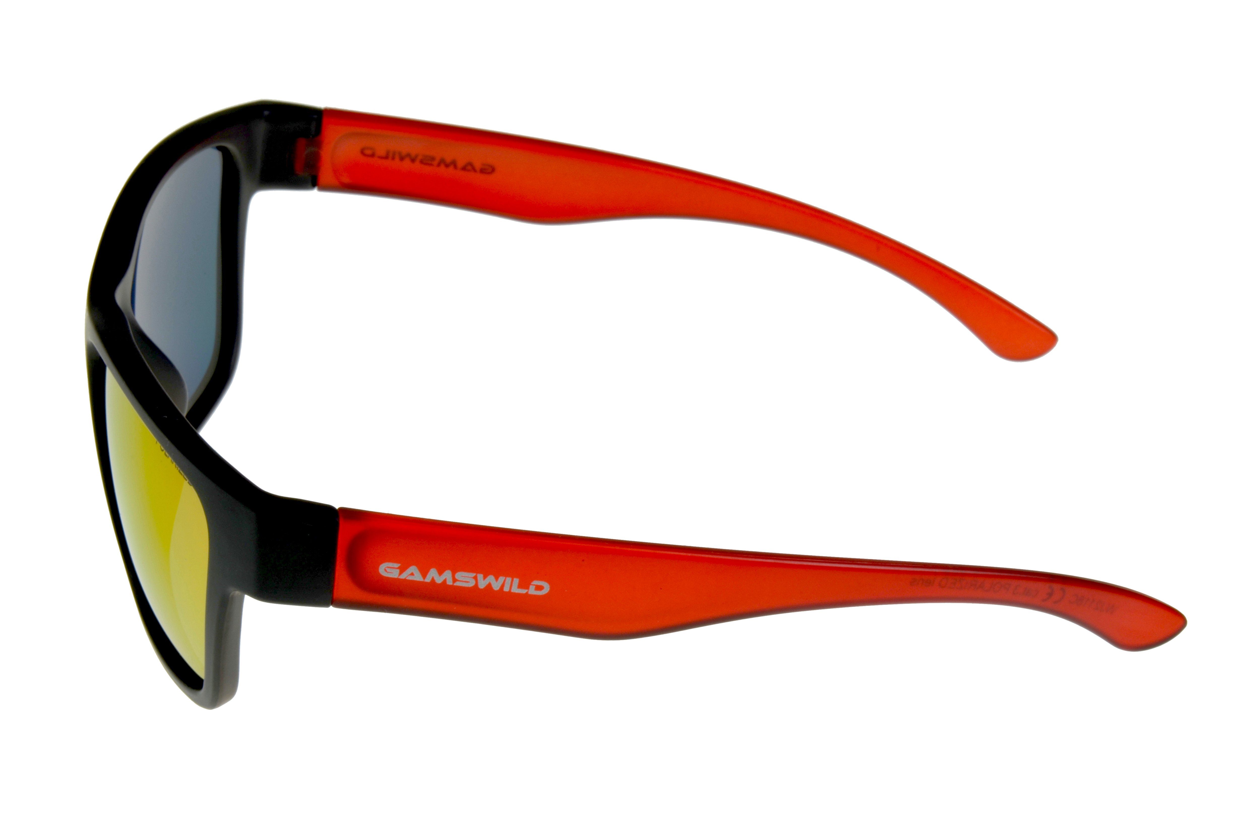 Gamswild Sonnenbrille WJ2118 GAMSKIDS Jugendbrille 8-18 Jahre Kinderbrille kids Unisex halbtransparenter Rahmen NEU 