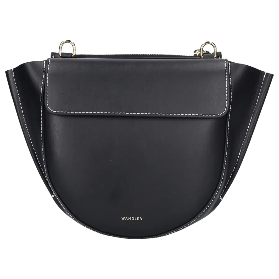 Wandler - Handtasche HORTENSIA MINI Kalbsleder - schwarz