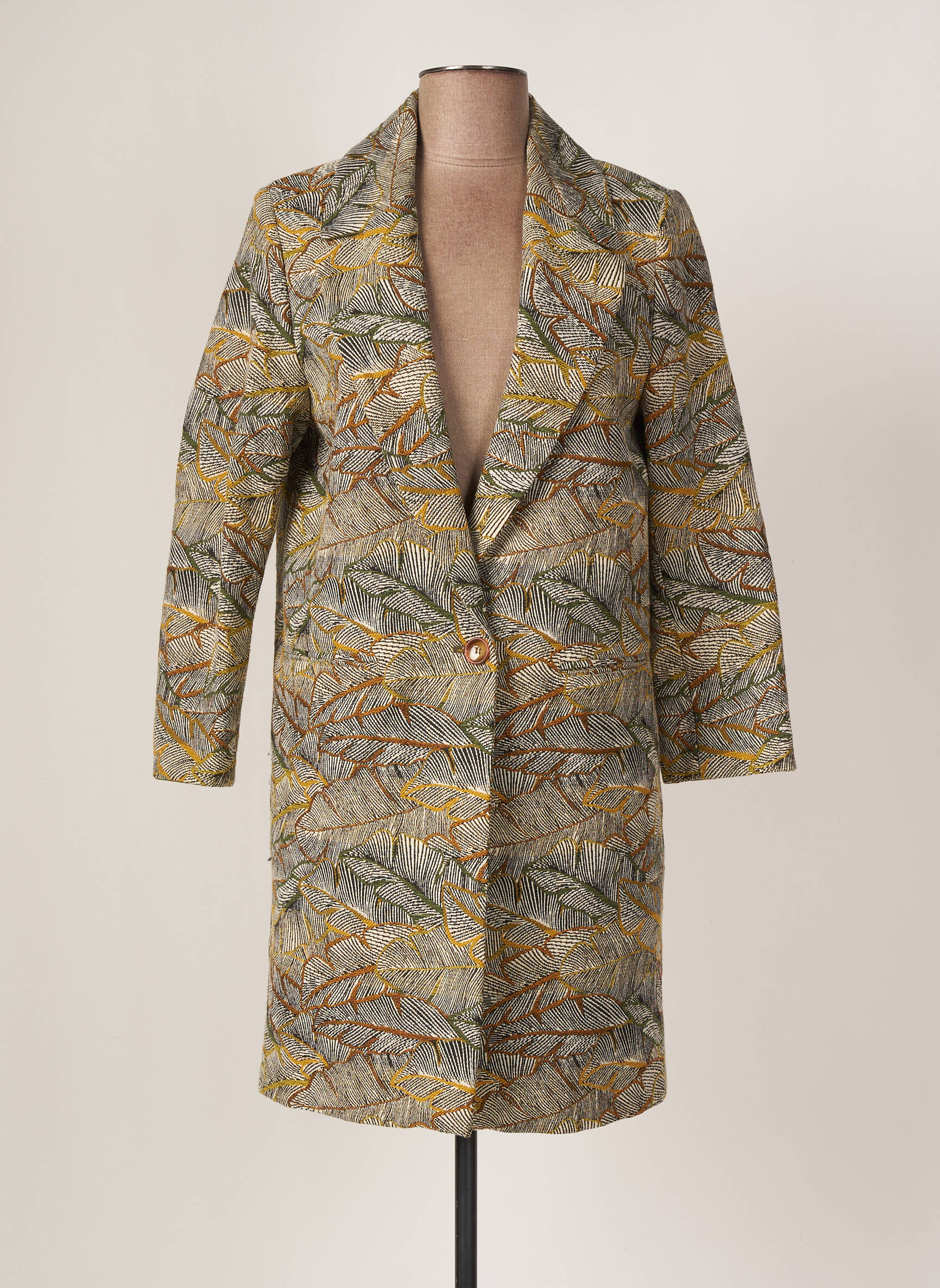 Trench   Coat Manteaux Longs Femme couleur vert
