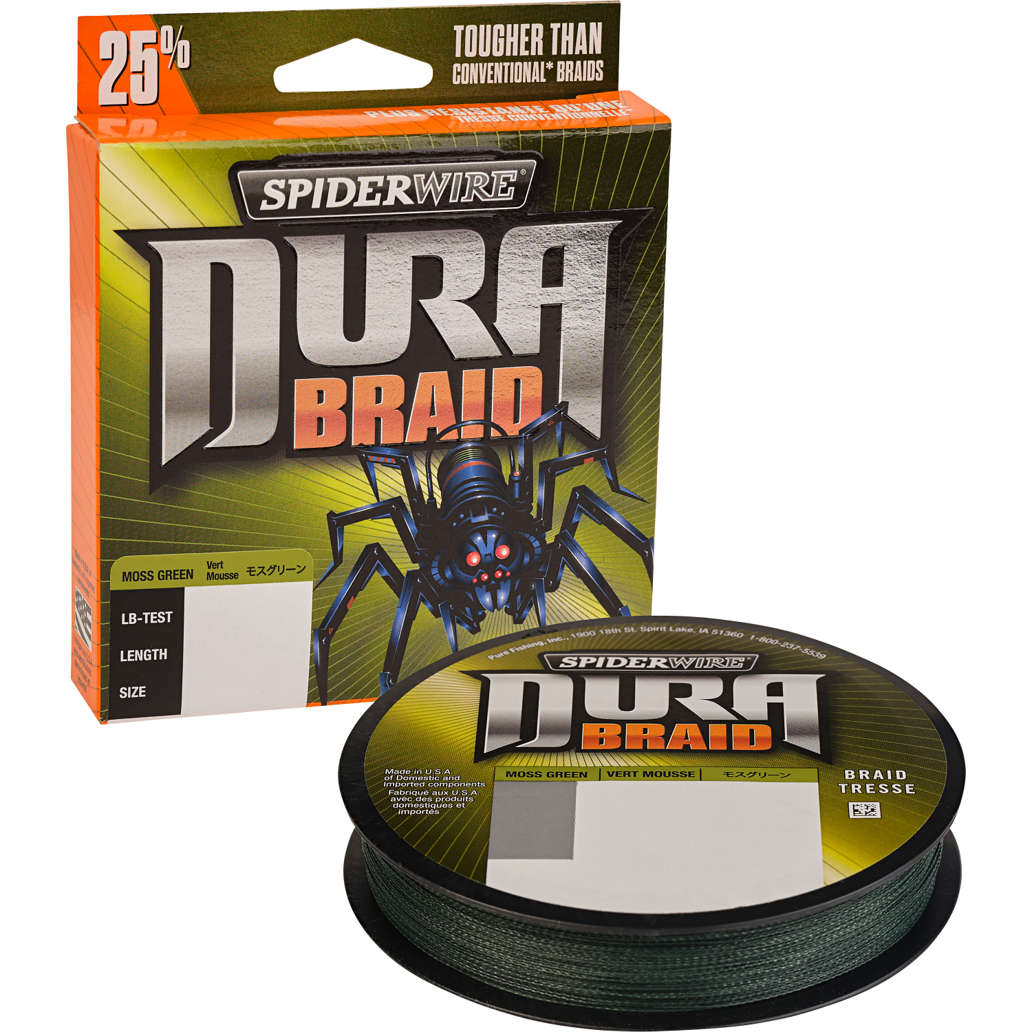 Spiderwire Angelschnur Dura Braid (135 m)
