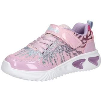 Geox B Assister Girl Sneaker in rosa