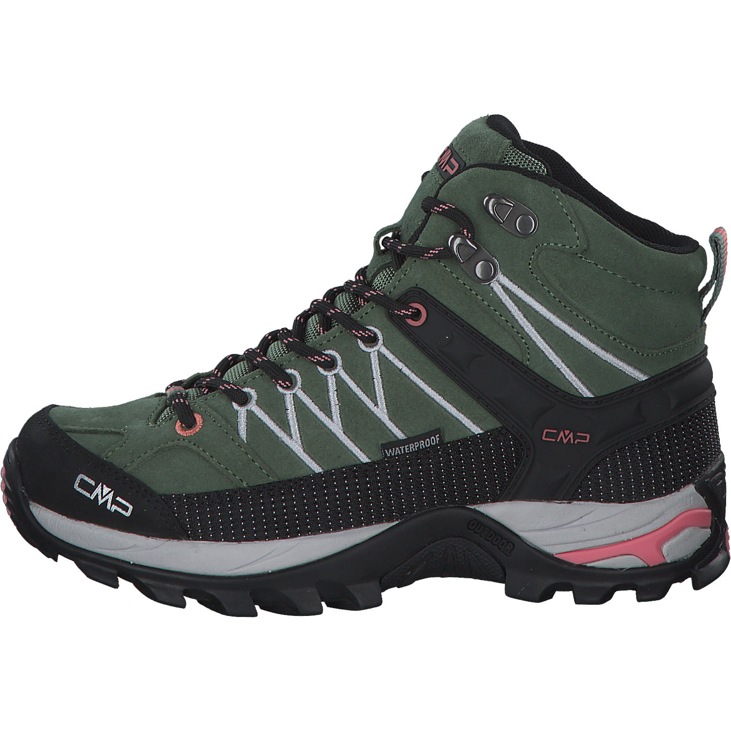 CMP Rigel Mid 3Q12946, Trekkingschuhe, Damen, Grün