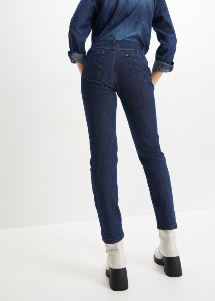 Komfort-Stretch-Jeans, Straight Fit