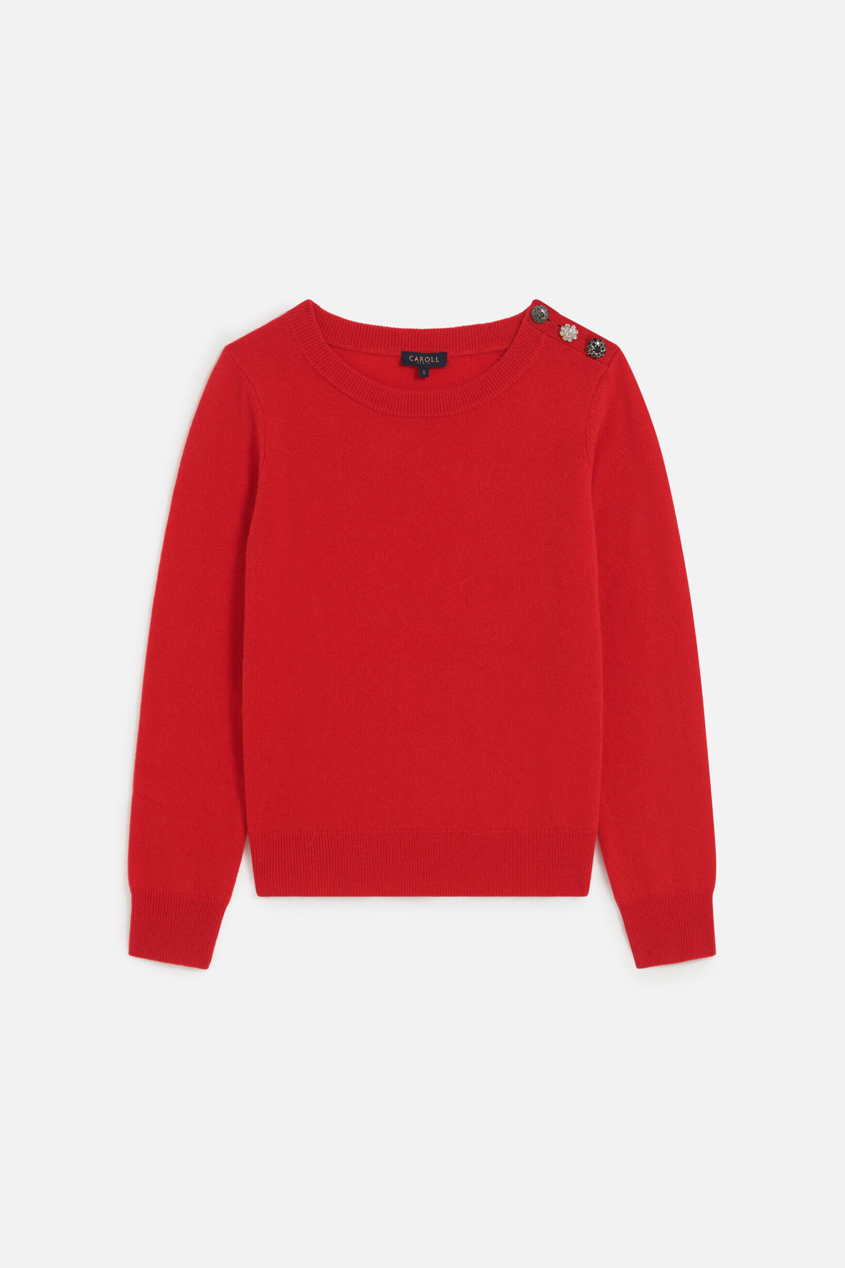 Pull miky rouge femme