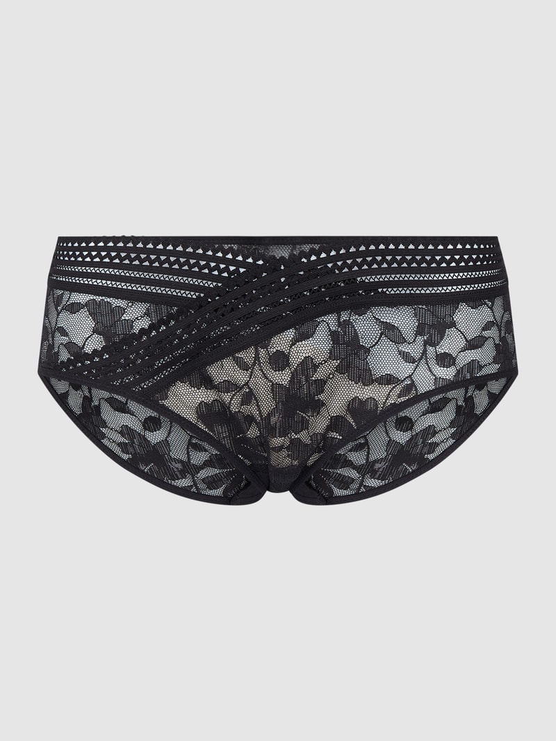 Panty aus Spitze Modell 'Marta' in schwarz