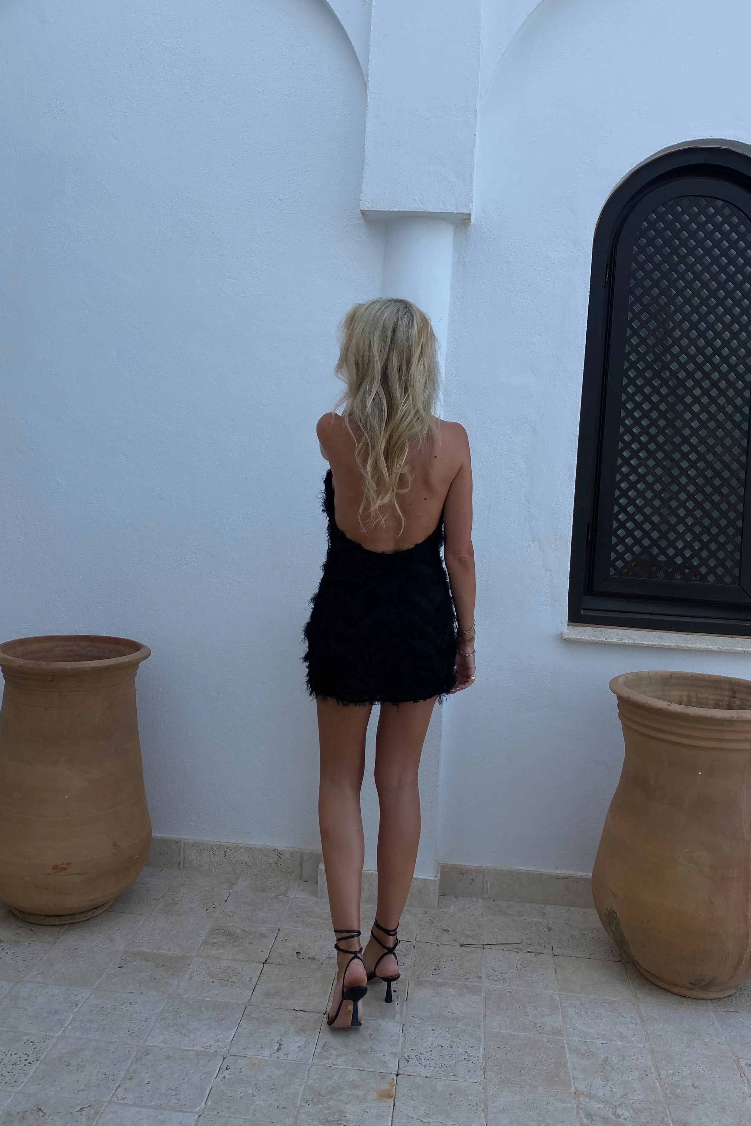 Neckholder-Minikleid