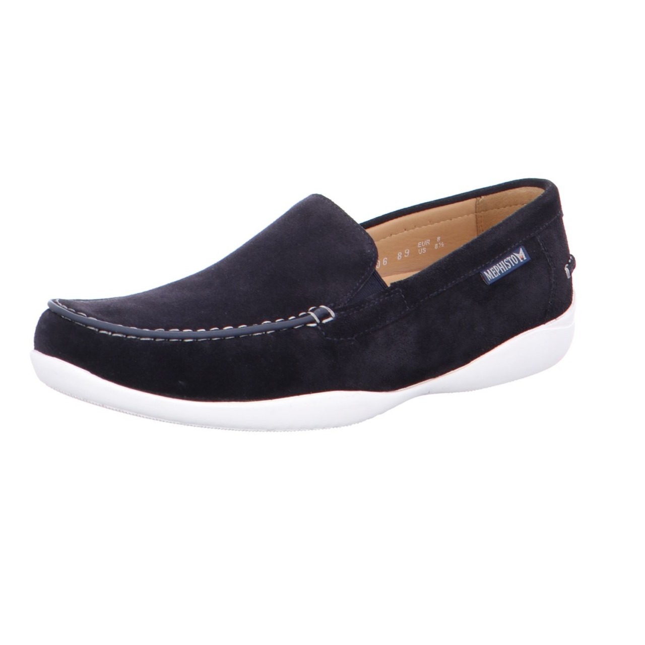 MEPHISTO Klassische Slipper blau BLUE