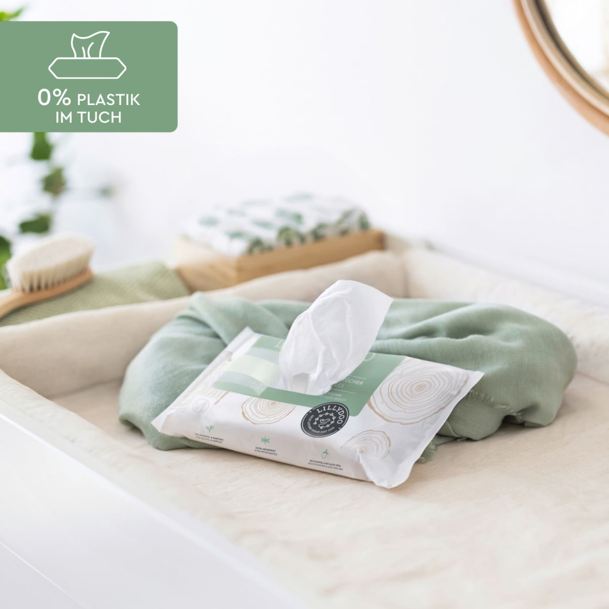 Feuchttücher green (15x60 St), 900 St