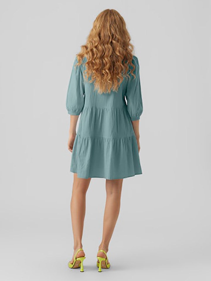 Vero Moda Kleid in Hellblau günstig kaufen