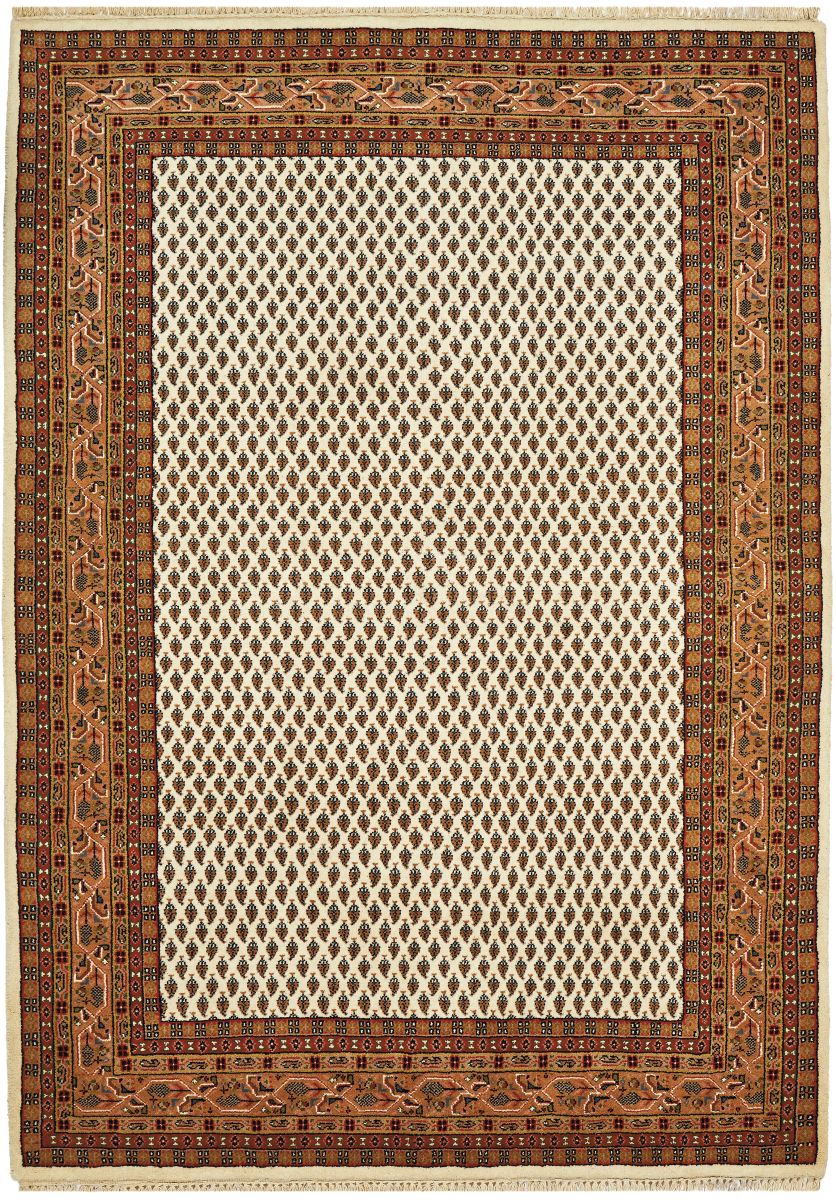 Teppich aus Indien Bikaner Mir 20 beige 80 x 250 cm