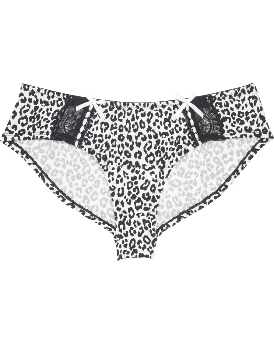 Panty mit Leoprint