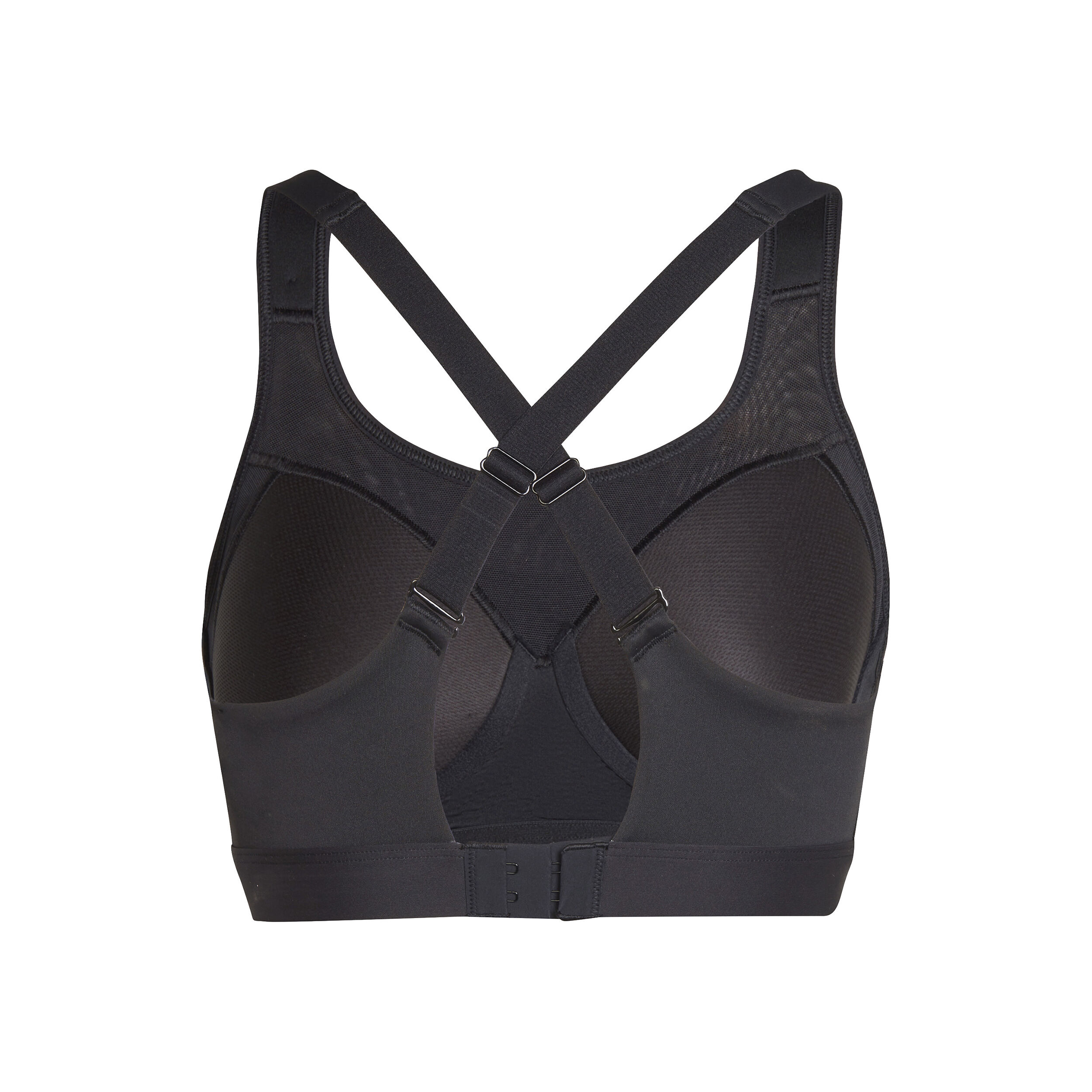 Training High-Support Sport-BH Damen - Schwarz