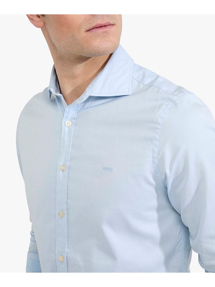 McGregor Hemd - Slim fit - in Hellblau günstig kaufen