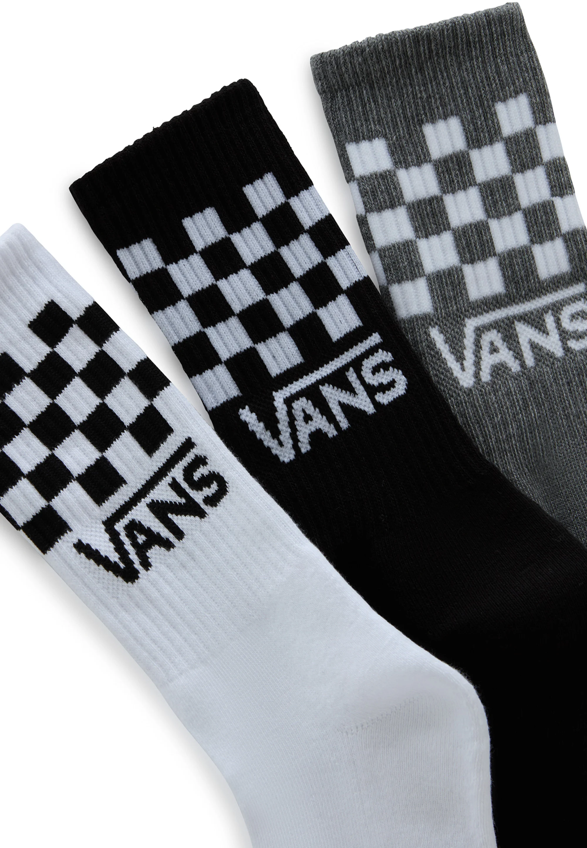 Calcetines Vans DROP V CLASSIC CHECK CREW3PACK