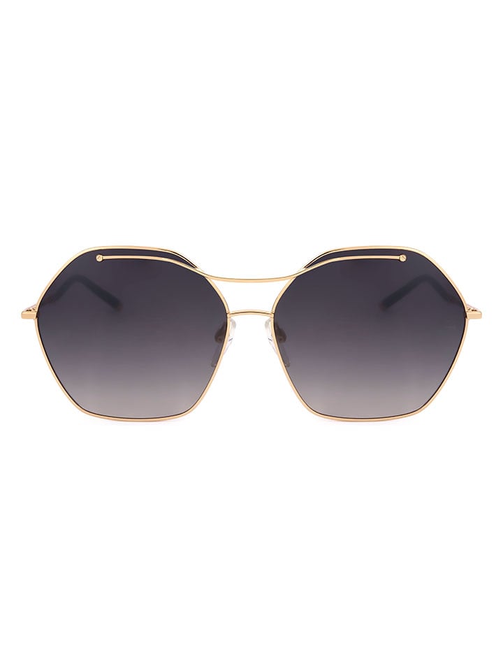 Ana Hickmann Damen-Sonnenbrille in Schwarz/ Gold günstig kaufen 63