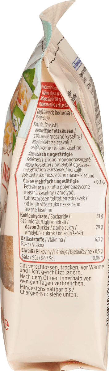 Trockenobst Ingwer-Würfel kandiert, 100 g