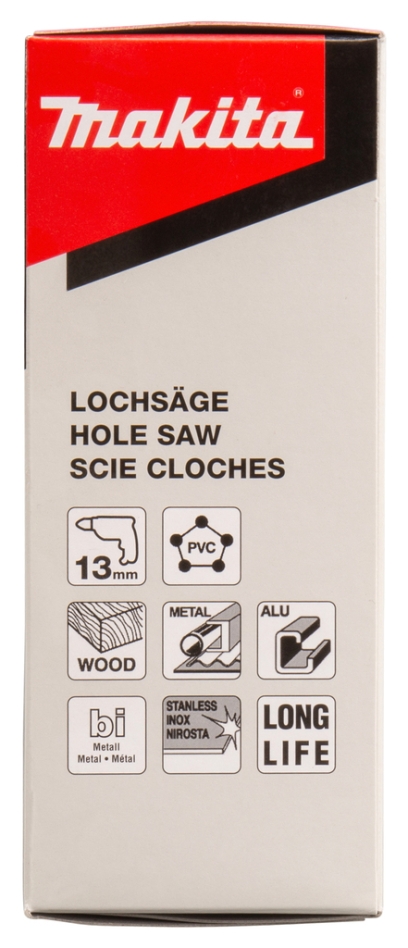 Makita Zubehör P-35075 Lochsäge 92 mm HSS Bimetall Weiß
