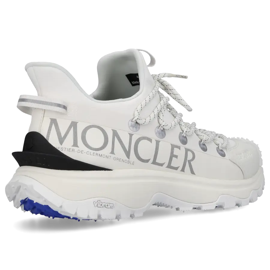 Moncler - Sneaker low TRAILGRIP LITE 2 Kalbsleder - weiß