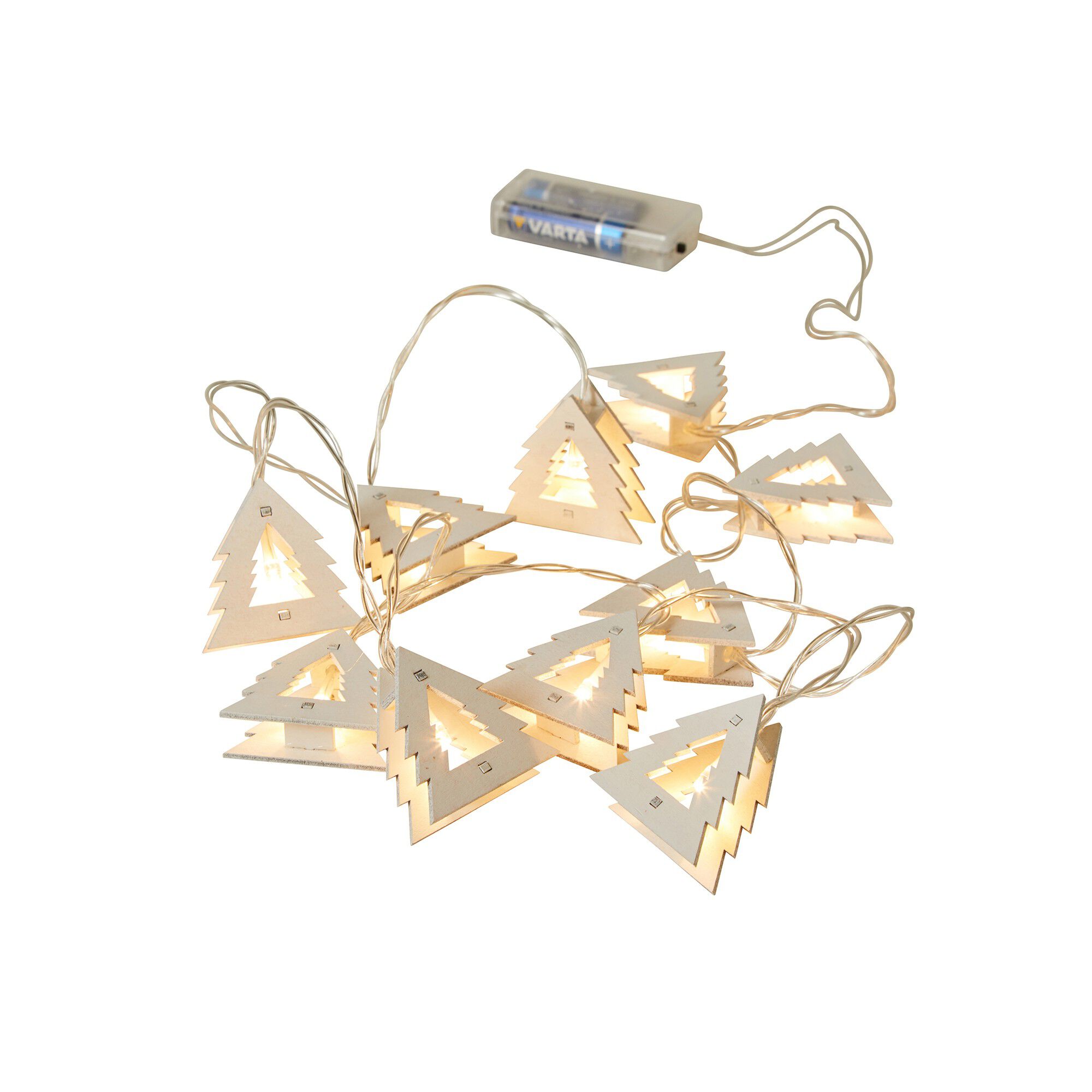 Guirlande lumineuse sapins à leds