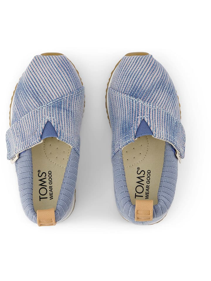 TOMS Slipper in Hellblau günstig kaufen