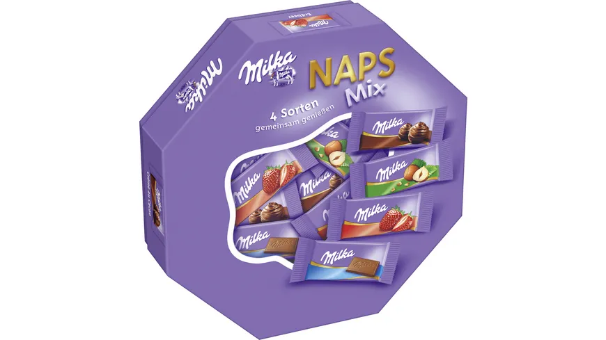 Milka Naps Schoko Stücke Mix 138 g