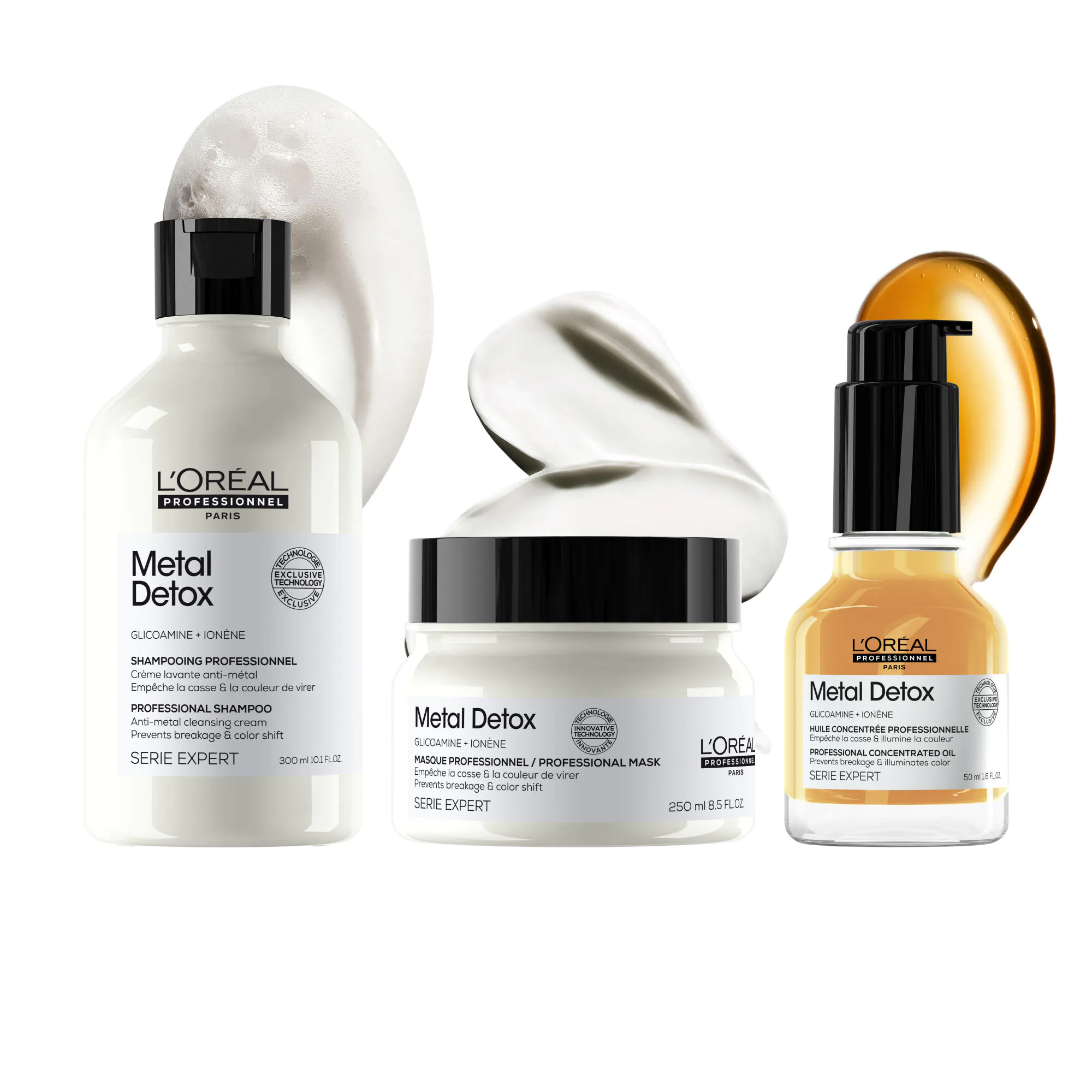 L'Oréal Professionnel Metal Detox Trio Zestaw