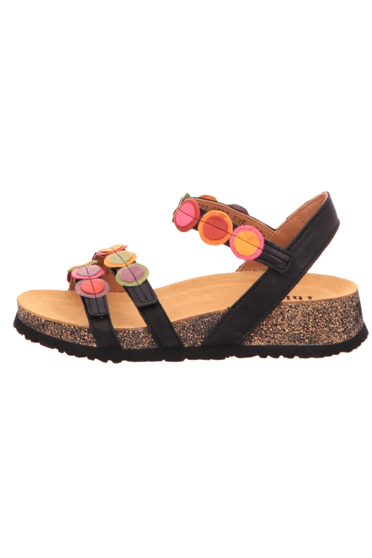 Think!  Sandalette - Mehrfarbig - Flacher Absatz
