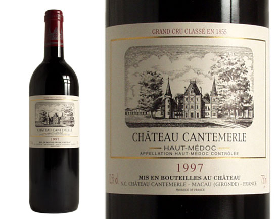 Château Cantemerle 1997, Cinquième Cru Classé En 1855 Bordeaux Haut-Médoc