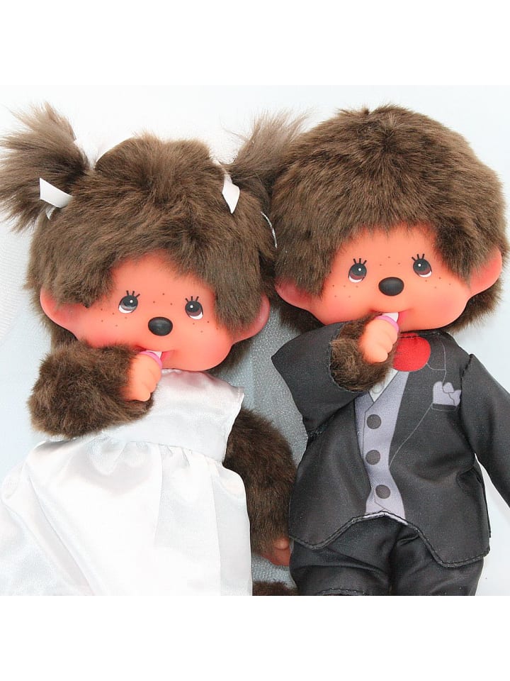Monchhichi Bräutigam Junge | 20 cm | Monchhichi Puppe | im Anzug | Hochzeit günstig kaufen onesize