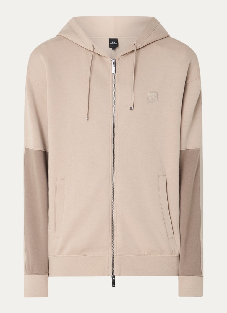 Armani Exchange sporta krekls ar logotipu un kapuci