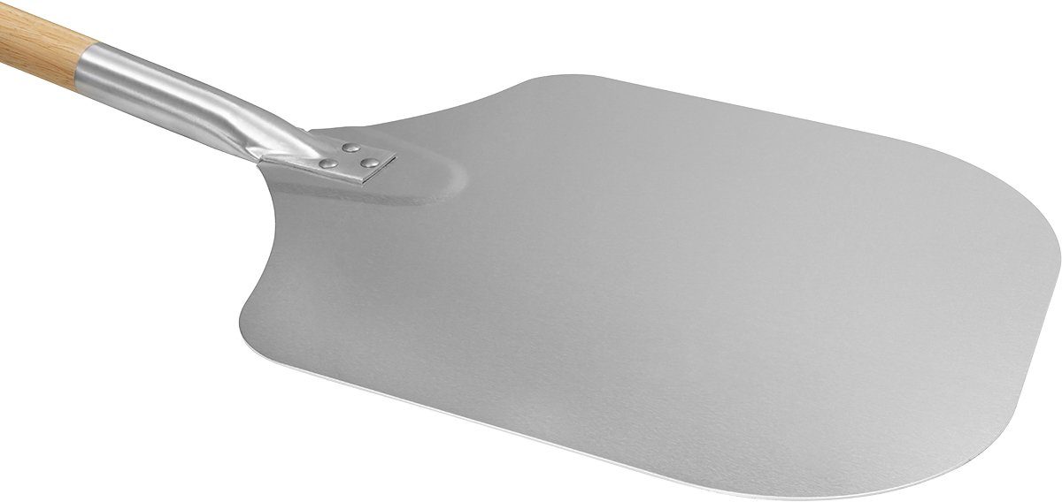 Heidenfeld Pizzastein für Backofen Pizza Set 5in1 bis zu 1000 °C inkl. Rezeptbuch, Pizzastein aus Cordierit, (Pizzaschieber rechteckig mit großer Fläche, Ofen Back Zubehör, 5-St., 