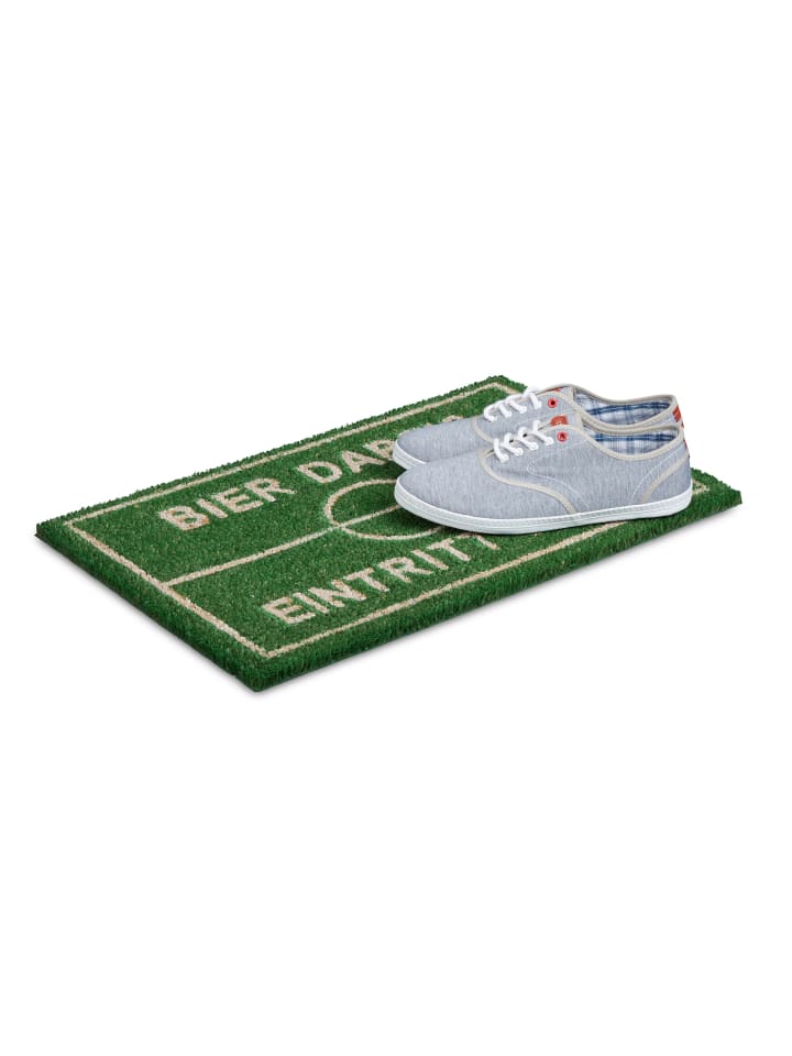 relaxdays Fußmatte Bier in Grün - (B)60 x (T)40 cm günstig kaufen onesize