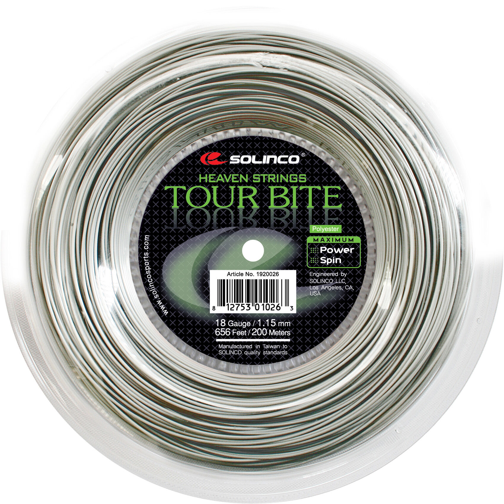 Tour Bite Saitenrolle 200m - Silber