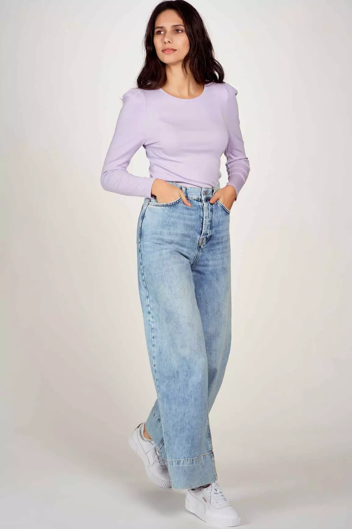 Hailys Tshirts Femme couleur violet
