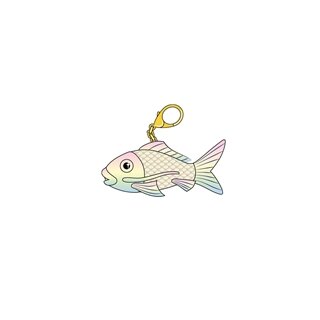 MTG - Kidrobot Plush Charm Wave 1 - Rainbow Koi