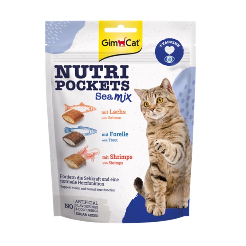GimCat Snacks GimCat Nutri Pockets Meeres Mix 2x150g