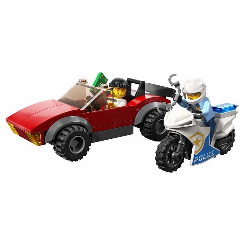60392 La course poursuite de la moto de police LEGO City
