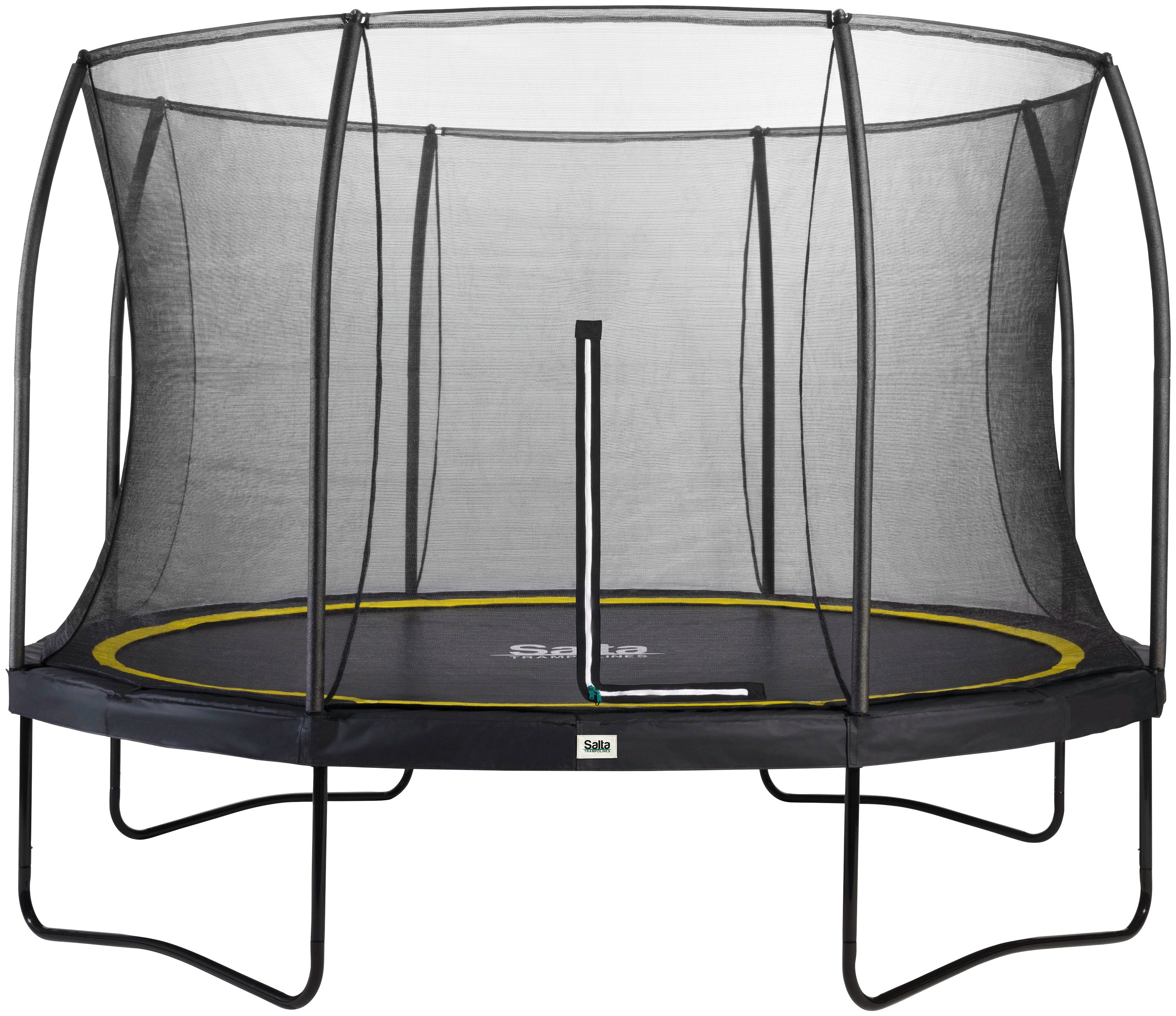 Salta Gartentrampolin Comfort Edition, Ø 366 cm, Schutzrand schwarz