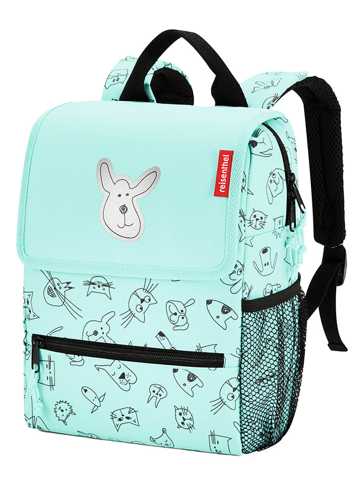 Reisenthel Rucksack in Türkis - (B)21 x (H)28 x (T)12 cm günstig kaufen onesize