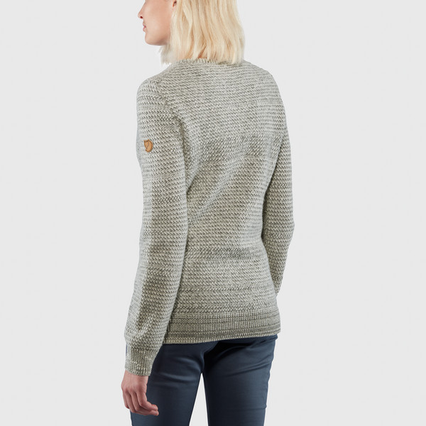 ÖVIK STRUCTURE SWEATER W Damen - Wollpullover