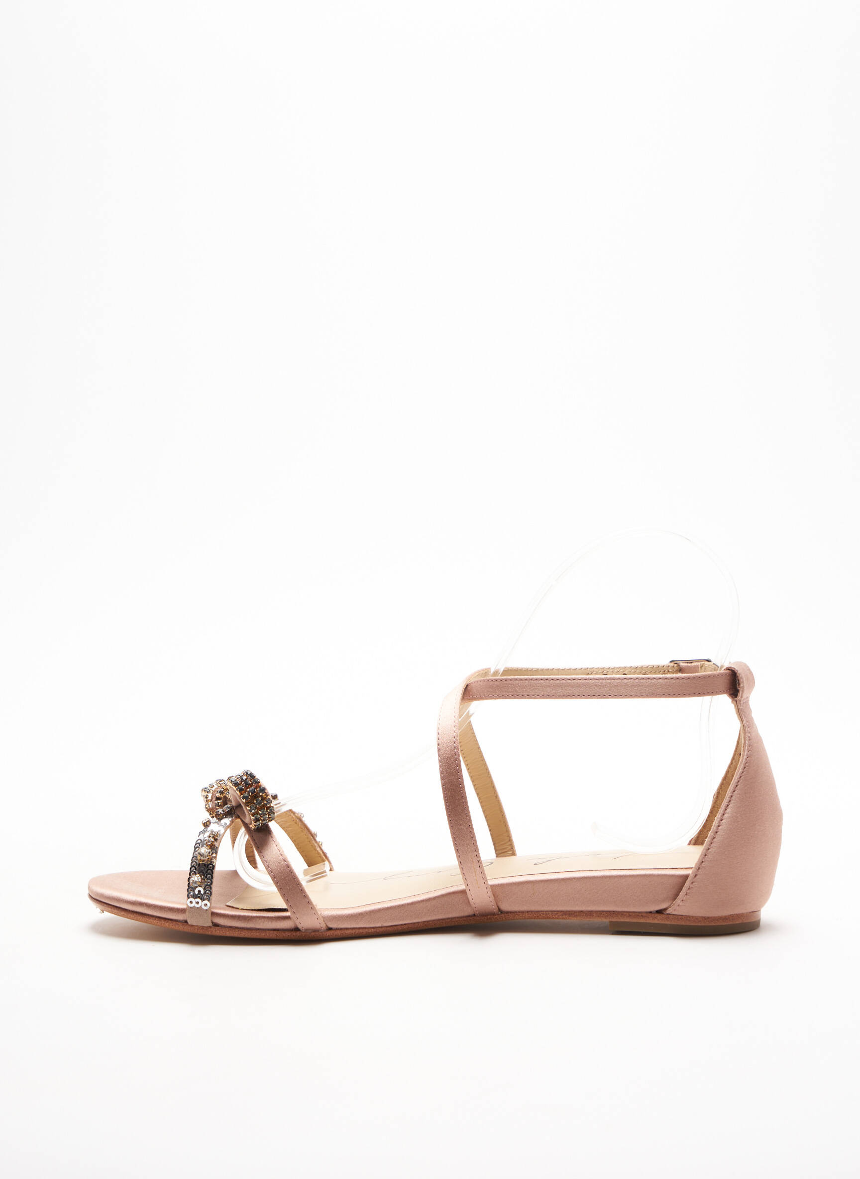 Lola Cruz Sandales Nu Pieds Femme couleur rose