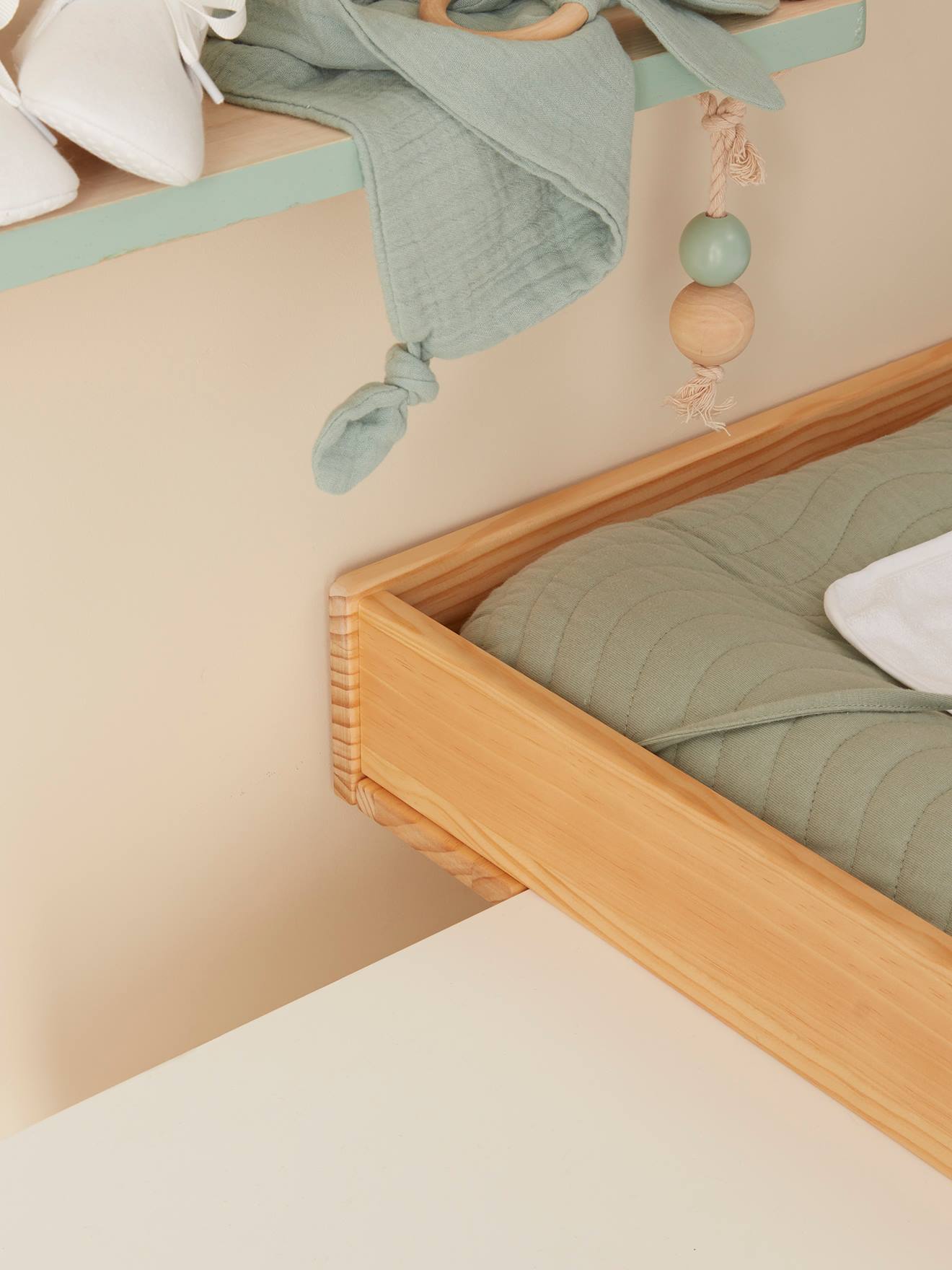 Plan à langer 42 cm Romy bois