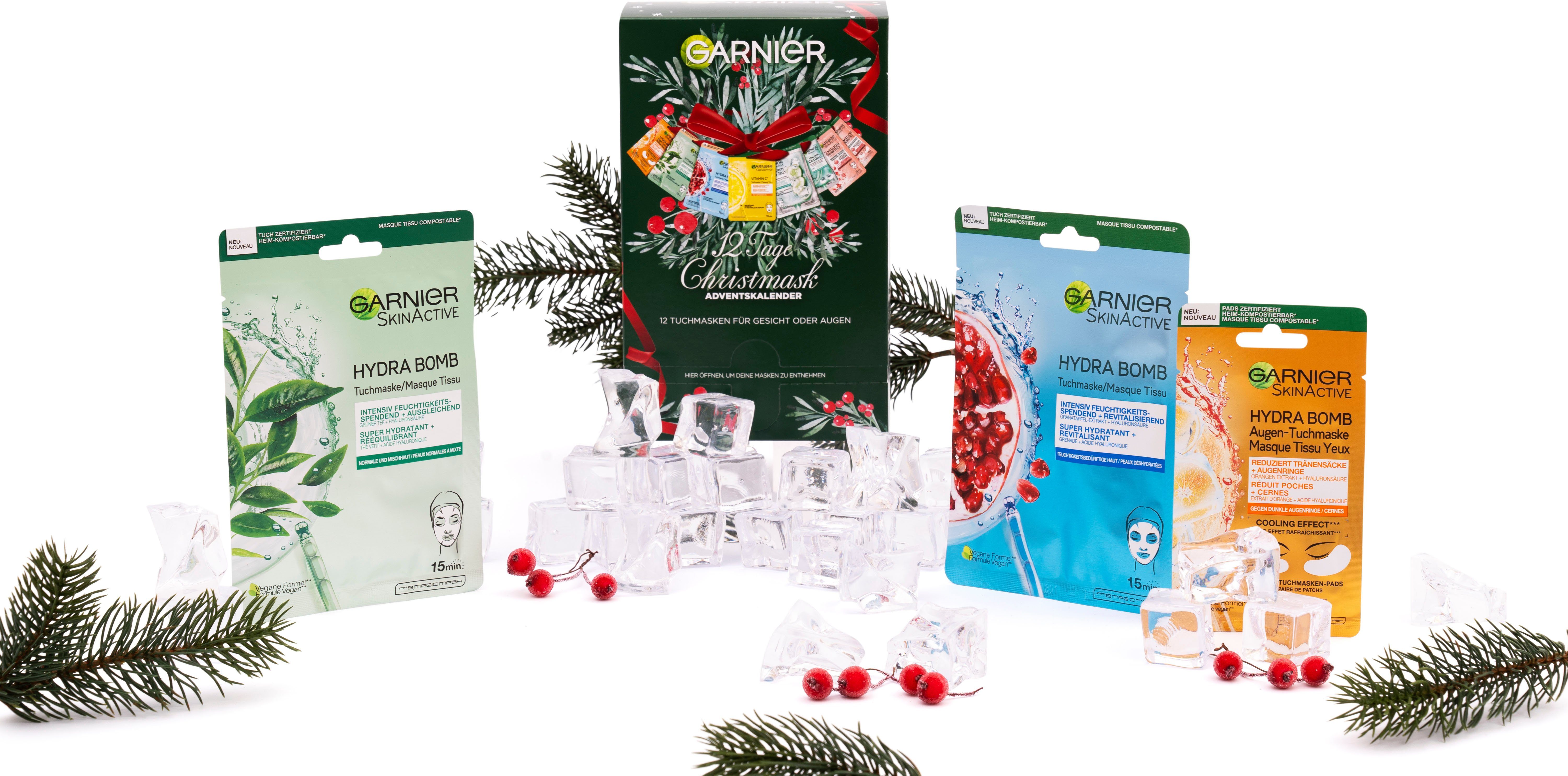 GARNIER Gesichtsmaske Garnier Tuchmasken Adventskalender