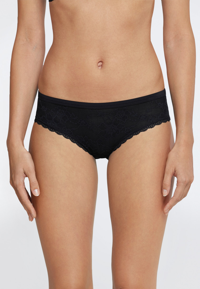 Brazilian Hipster Allover-Spitze nachtblau - Pure Lace