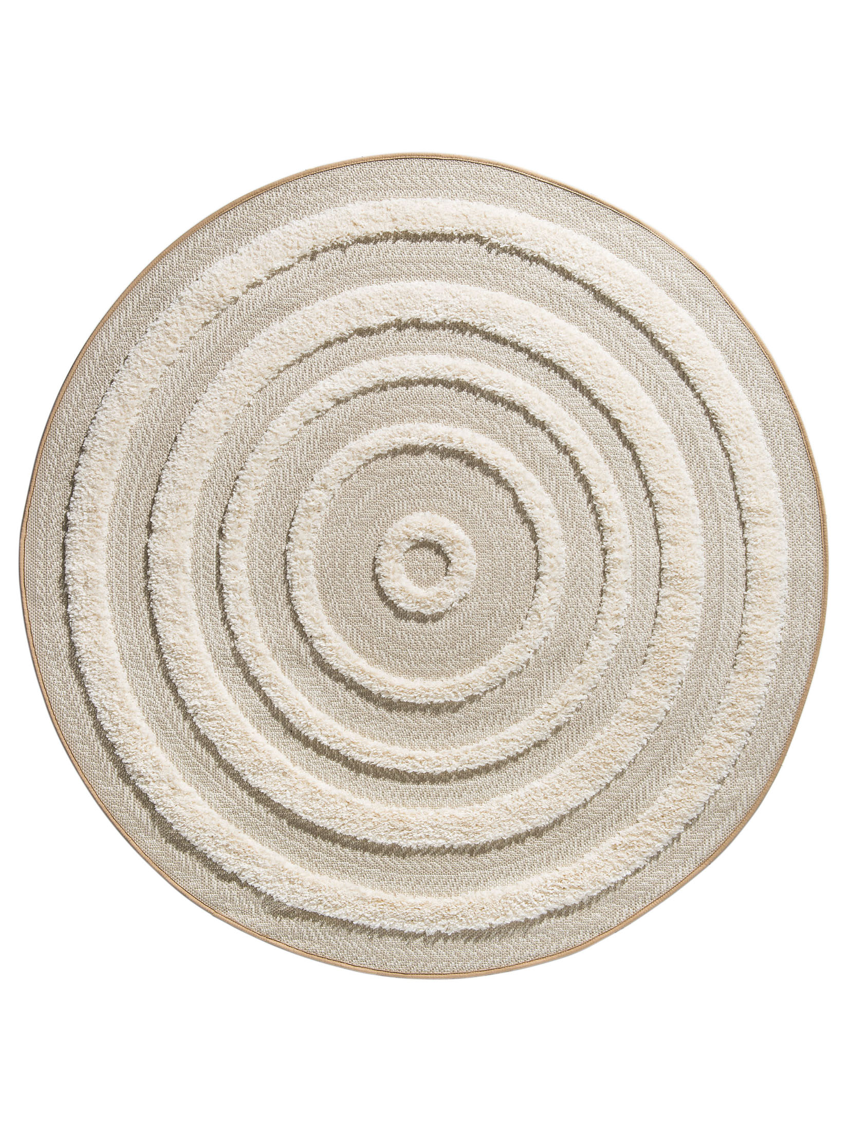 Tarida Outdoor-Teppich, Creme