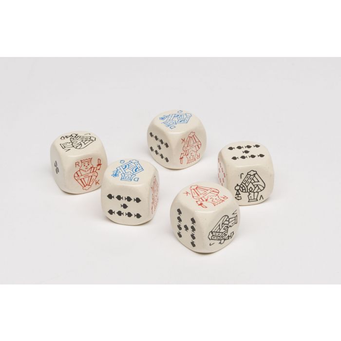 Set Kartenspielwürfel