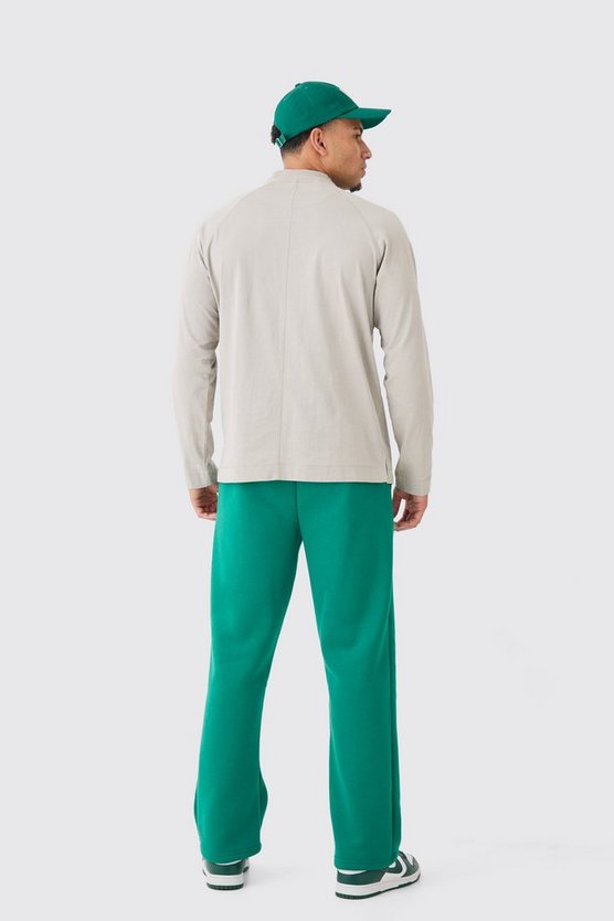 Jogginghose mit geradem Bein und 13 Print
