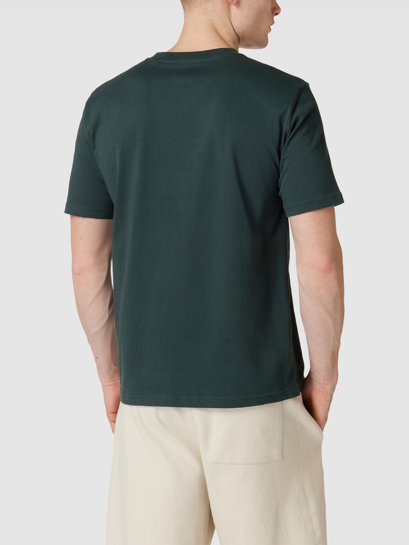T-Shirt mit Label-Print in bottle