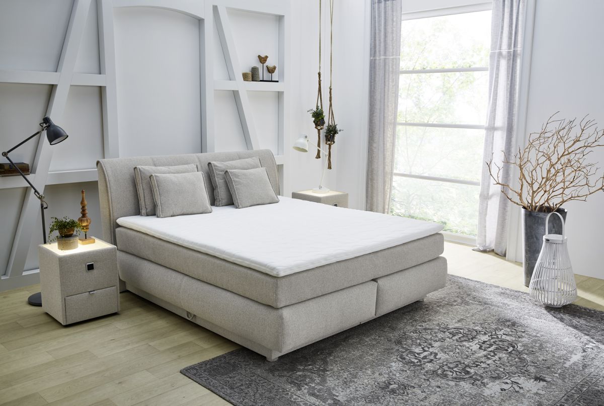 Boxspringbett Carla mit Bettkasten 180 x 200 cm