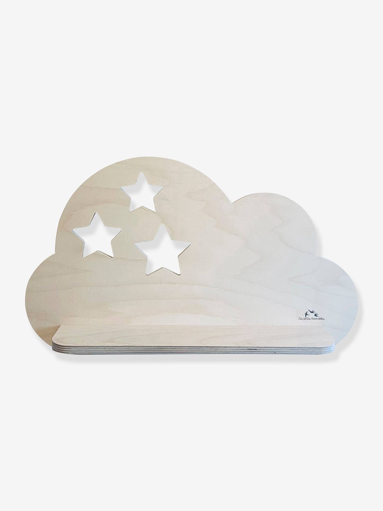 Les Petites Hirondelles Kinderzimmer Wandregal Wolke LES PETITES HIRONDELLES - natur
